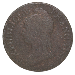 France - 5 Centimes An 8 A (Paris)