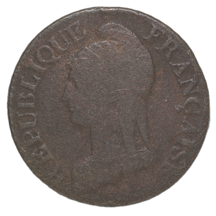 France - 5 Centimes An 8 A (Paris)
