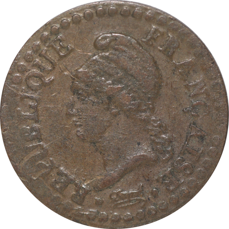 France - 1 Centime An 7 A (Paris)