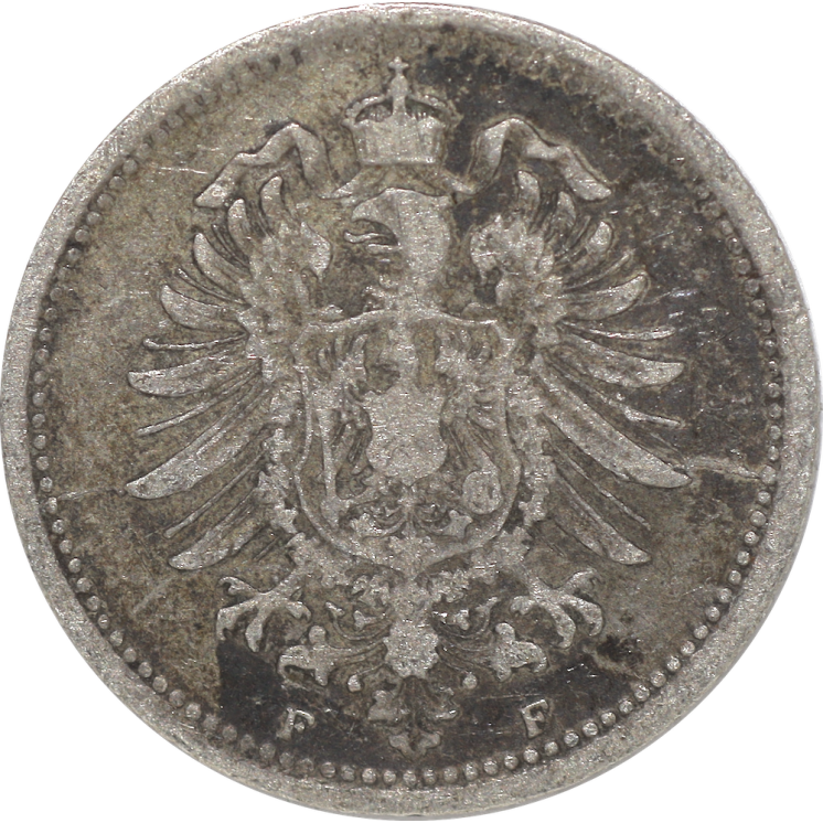 Allemagne - 20 Pfennig 1874