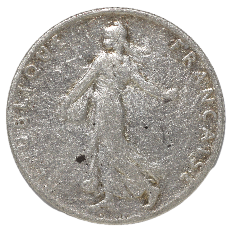 France - 50 Centimes Semeuse 1910