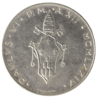 Vatican - Paul VI, 100 Lires 1974