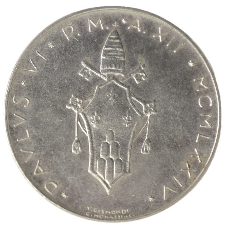 Vatican - Paul VI, 100 Lires 1974