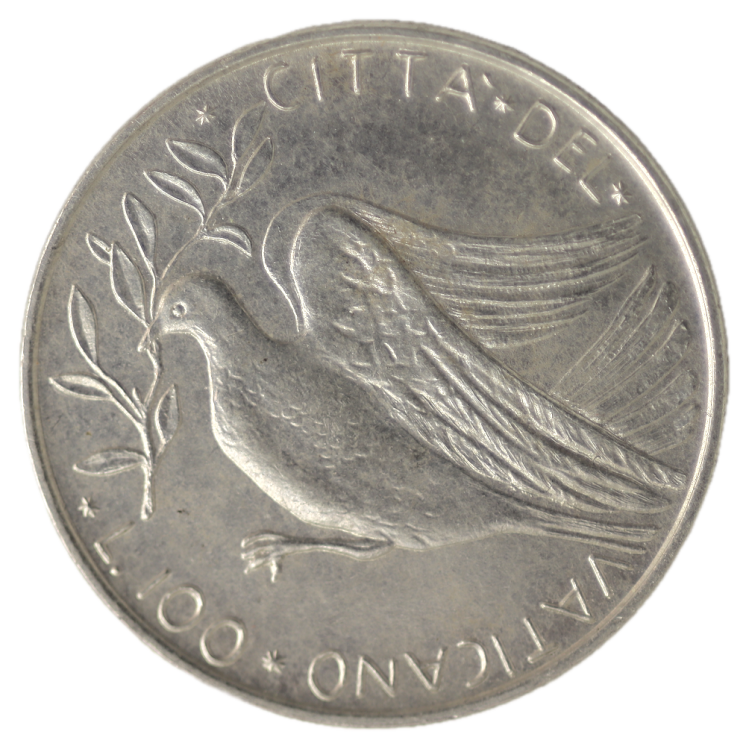 Vatican - Paul VI, 100 Lires 1974