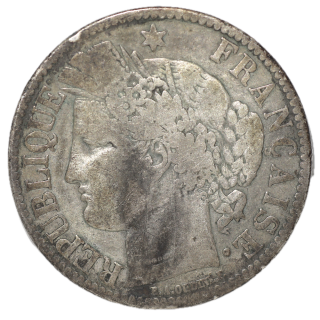 France - 2 Francs Cérès 1872 K (Bordeaux)