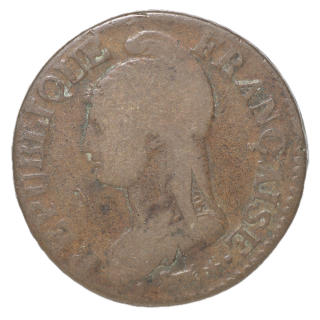 France - 5 Centimes An 5 A (Paris)
