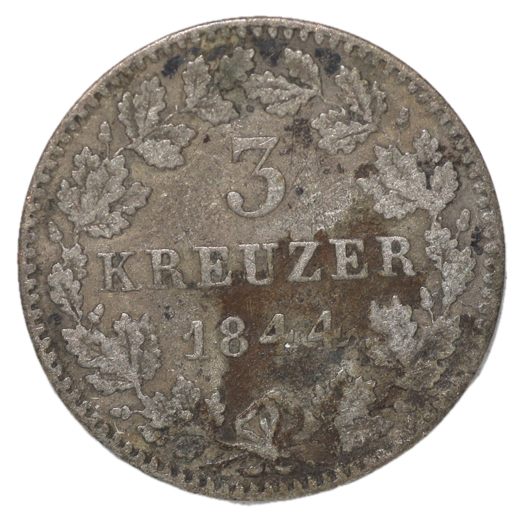 Autriche - 3 Kreuzer 1844