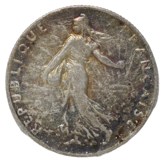 France - 50 Centimes Semeuse 1917