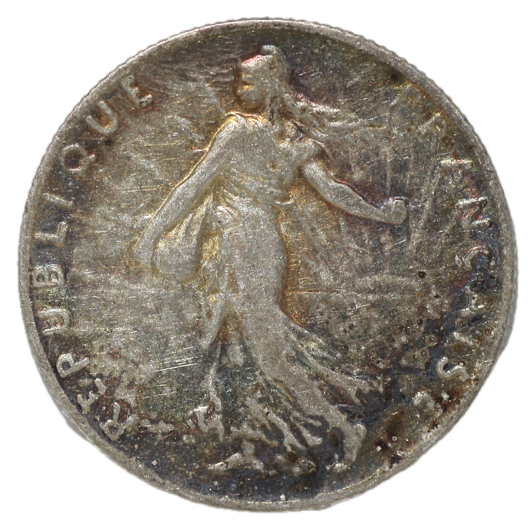France - 50 Centimes Semeuse 1917