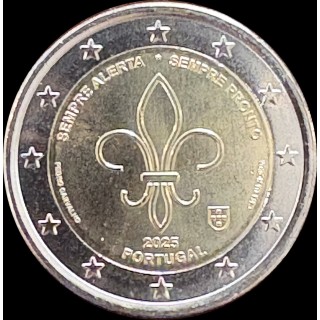 2025 - Portugal, 2 euros, le scoutisme