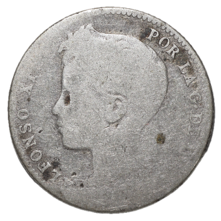 Espagne - Alfonso XIII, 1 Peseta