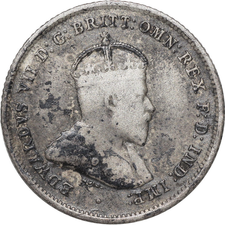 Royaume-Uni - Edward VII, 6 Pence, 1910