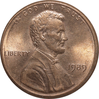 Etats-Unis - 1 Cent, 1989