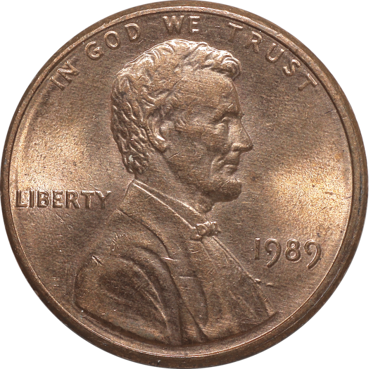 Etats-Unis - 1 Cent, 1989