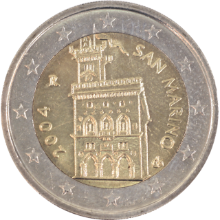 Saint - Marin, 2 Euros 2004