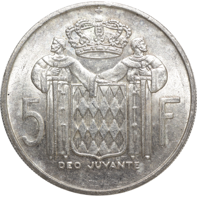 Monaco - Rainier III, 5 Francs 1960