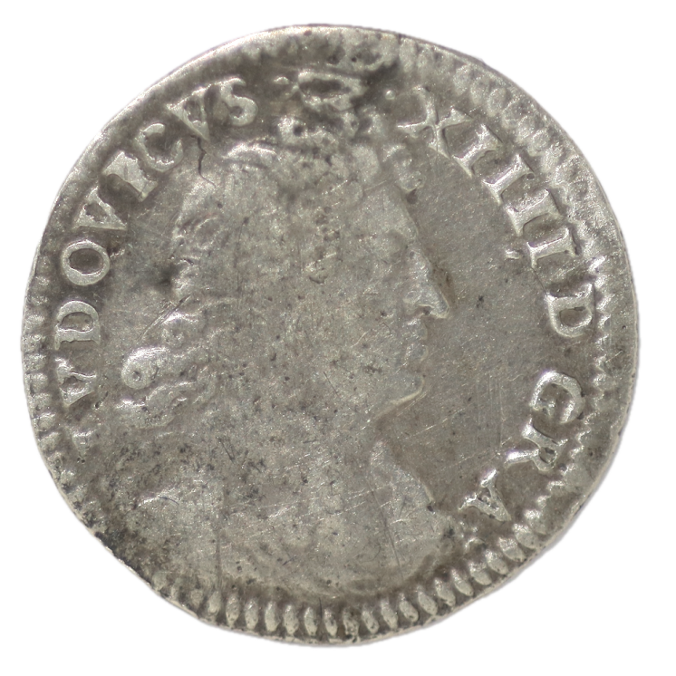 France - Louis XIV, 4 Sols des Traitants 1677 A (Paris)