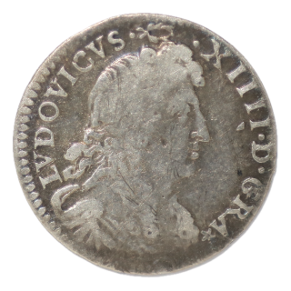France - Louis XIV, 4 Sols des Traitants 1677 A (Paris)