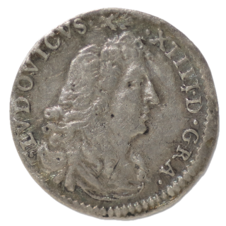 France - Louis XIV, 4 Sols des Traitants 1676 A (Paris)