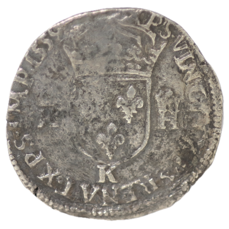 France - Henri II, Teston 1559 K (Bordeaux)