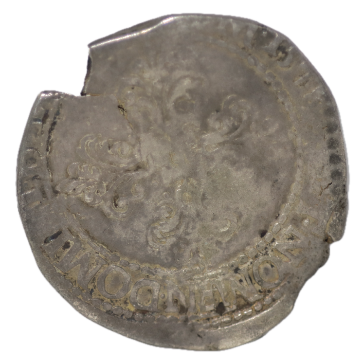 France - Henri III, Franc au col plat 1578 P (Dijon)