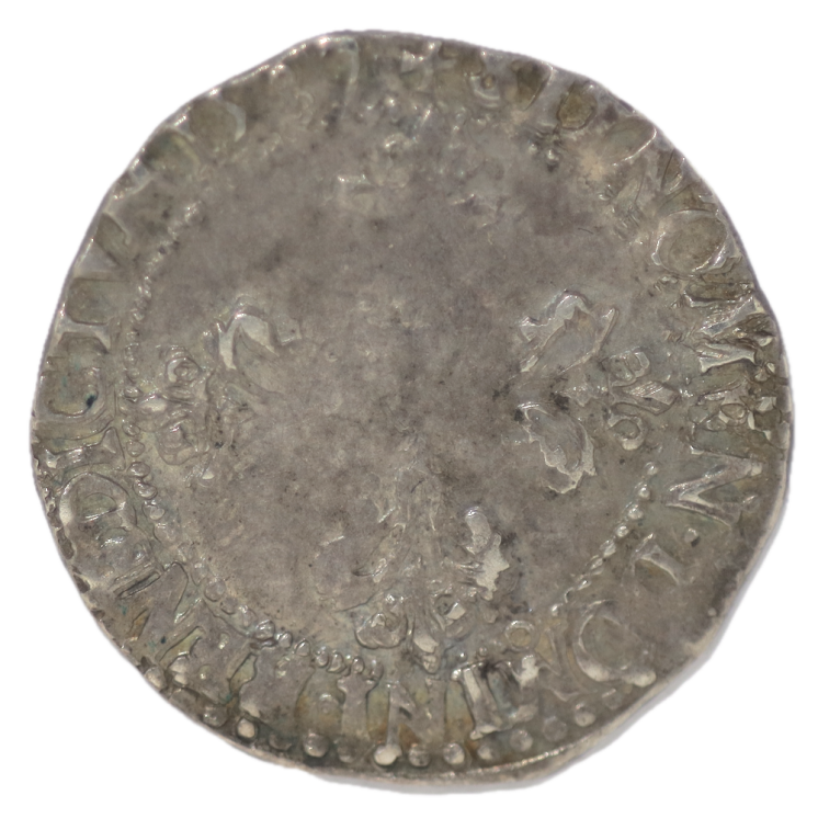 France - Henri III 1/4 Franc au col 1587