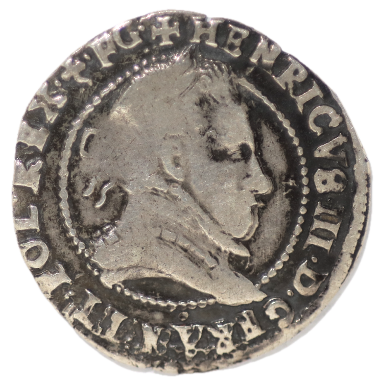 France - Henri III 1/4 Franc 1578 Dijon