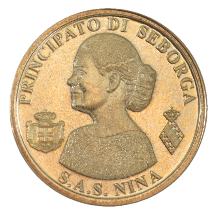 Seborga - Princesse Nina, 1 Luigini 2024