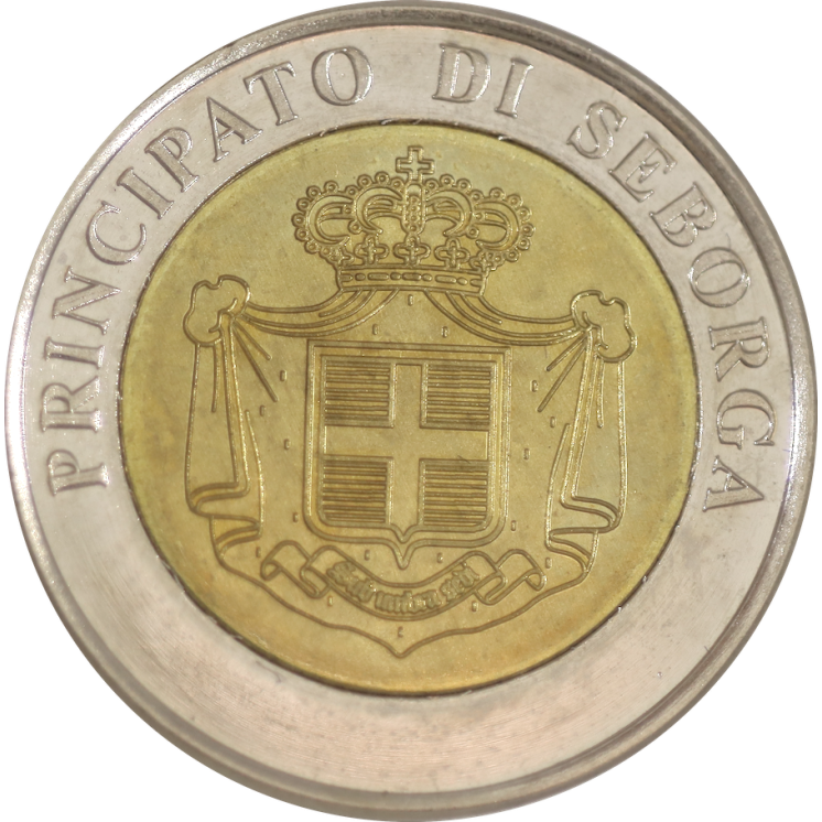 Seborga - Princesse Nina, 1 1/2 Luigini 2024