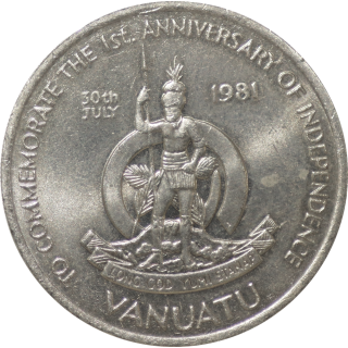 Vanuatu (Nouvelles-Hébrides), 50 Vatu 1981