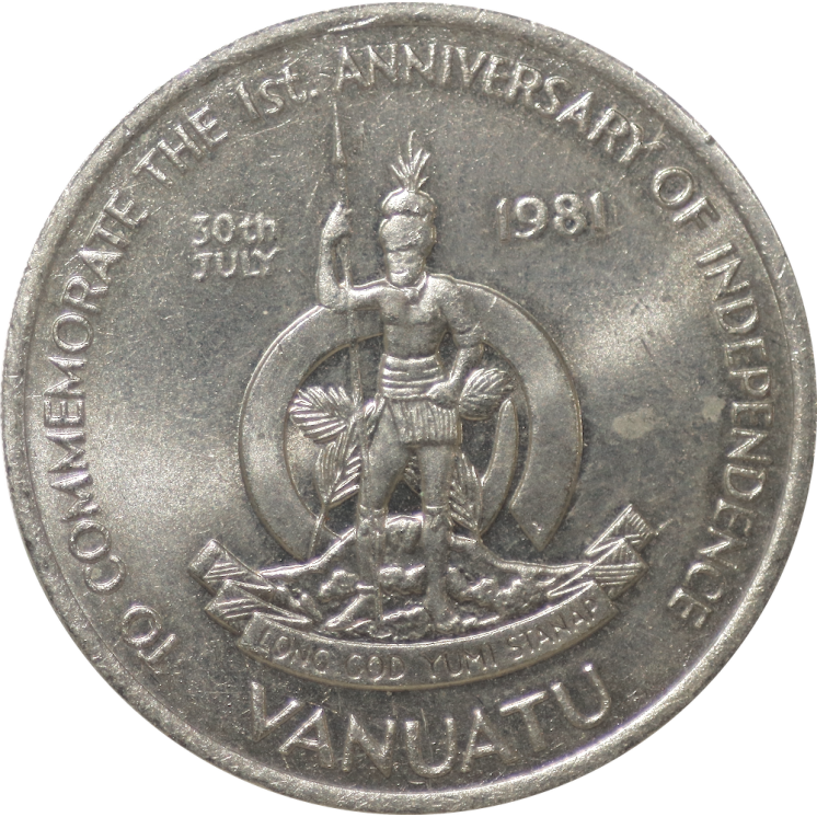 Vanuatu (Nouvelles-Hébrides), 50 Vatu 1981