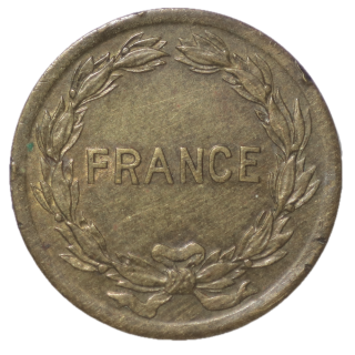 France - République, 2 Francs 1944