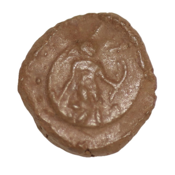 Tessere ou jeton de théâtre, terre cuite