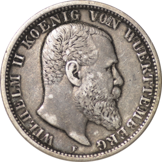 Allemagne - Wilhelm II (1888-1915), 2 Marks 1896