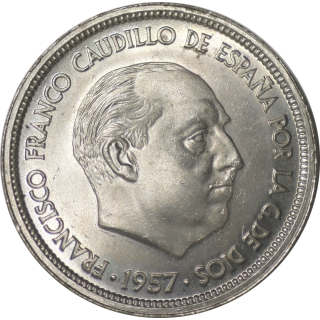 Espagne - 50 Pesetas 1957