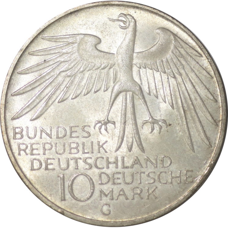 Allemagne (Ouest) - 10 Marks 1972 G - Série Olympique