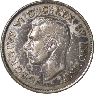 Canada - Georges VI (1936-1952), 50 Cents 1944