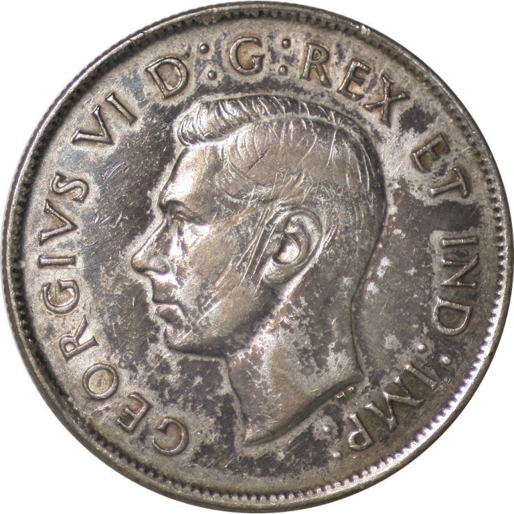 Canada - Georges VI (1936-1952), 50 Cents 1944