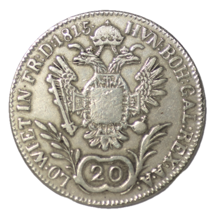 Autriche - François II (1792-1835), 20 Kreuzer 1815 A (Vienne)