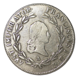 Autriche - François II (1792-1835), 20 Kreuzer 1815 A (Vienne)