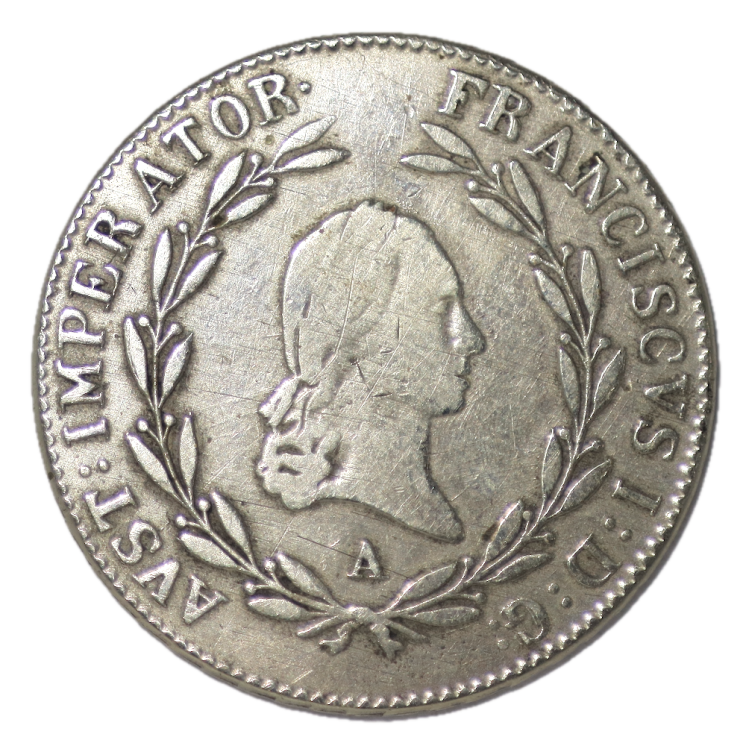 Autriche - François II (1792-1835), 20 Kreuzer 1815 A (Vienne)