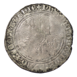 France - Comté de Hainaud, Philippe le Bon (1433-1467), Double Gros Vierlander