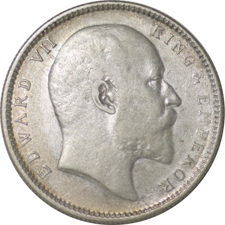 Inde - Edward VII, 1 Rupee 1906