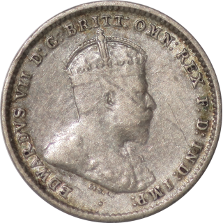 Australie - Edward VII, 3 Pence 1910