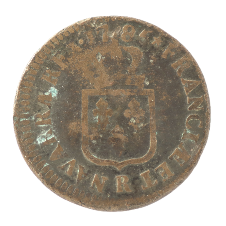 France - Louis XVI (1774-1791), Sol 1785 R (Orléans)