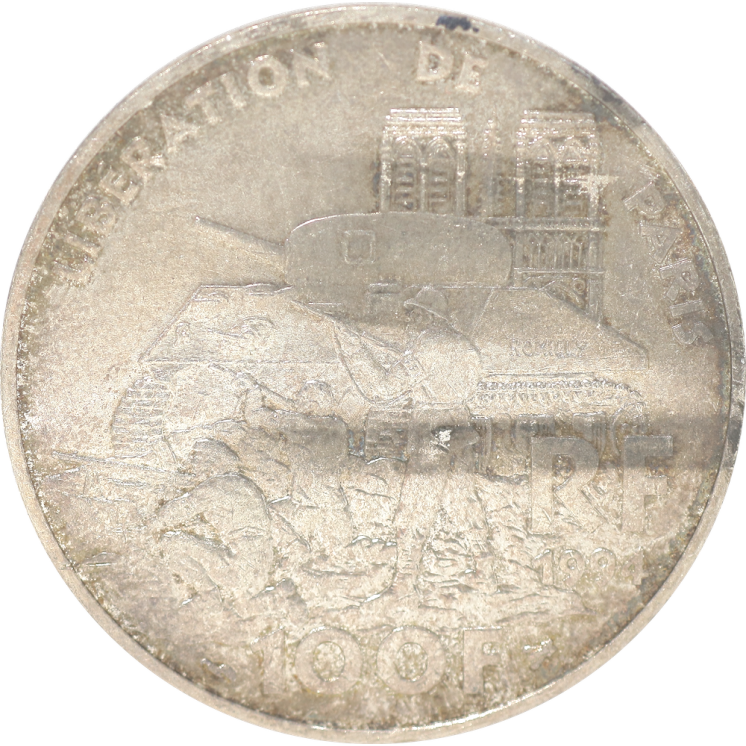 France - République, 100 Francs Libération de Paris, 1994
