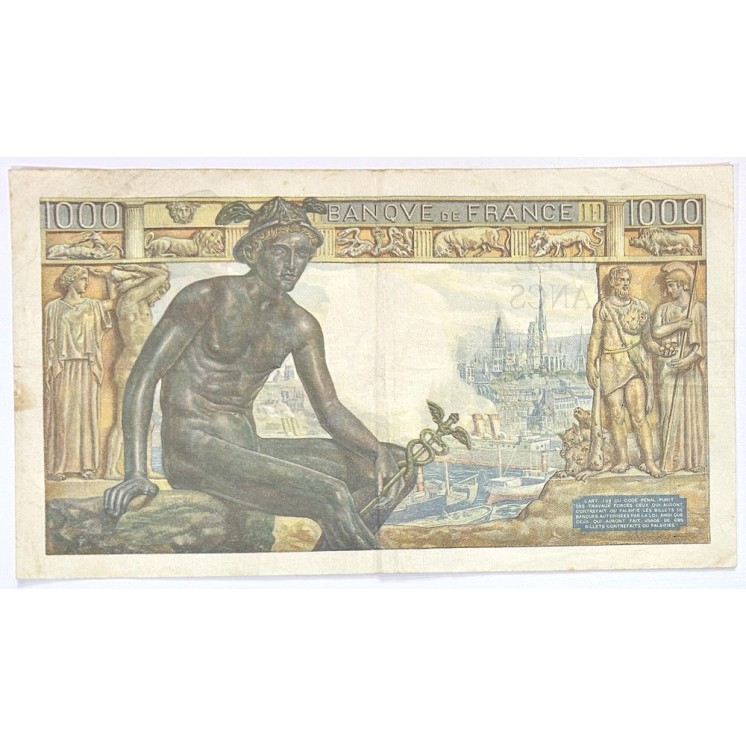 France - 1000 Francs Déméter EF.11-6-1942.EF.