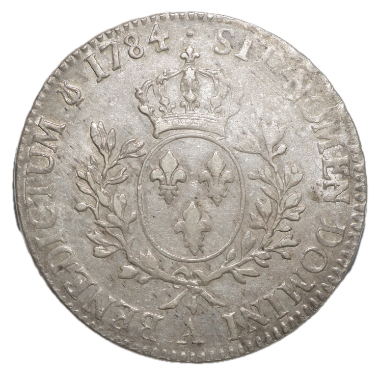 France - Louis XVI (1774-1791), Ecu aux Lauriers 1784 A (Paris)