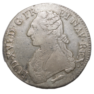 France - Louis XVI (1774-1791), Ecu aux Lauriers 1785 M (Toulouse)