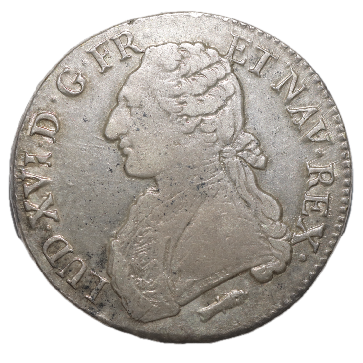France - Louis XVI (1774-1791), Ecu aux Lauriers 1785 M (Toulouse)